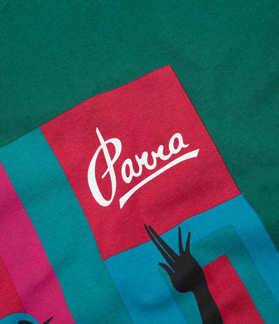 by Parra Hot Springs T-Shirt - Pine Green