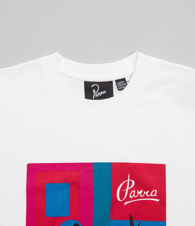 by Parra Hot Springs T-Shirt - White