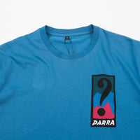 by Parra Indy Tuck Knee T-Shirt - Slate Blue thumbnail