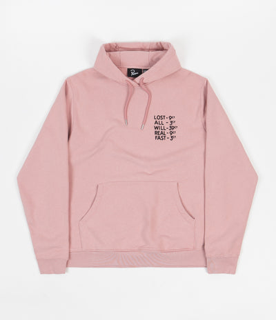 by Parra Lost All Will Fast Hooded Sweatshirt - Pink