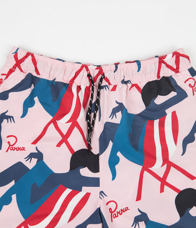 by Parra Madame Beach Swim Shorts - Pink