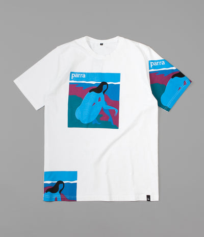 by Parra No Beach T-Shirt - White