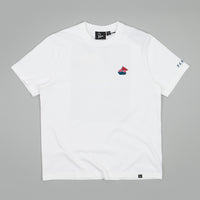 by Parra Paper Boat House T-Shirt - White thumbnail