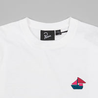 by Parra Paper Boat House T-Shirt - White thumbnail