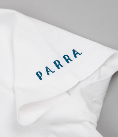 by Parra Paper Boat House T-Shirt - White