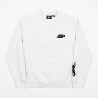 by Parra Parra Racing Team Crewneck Sweatshirt - Ash Grey thumbnail