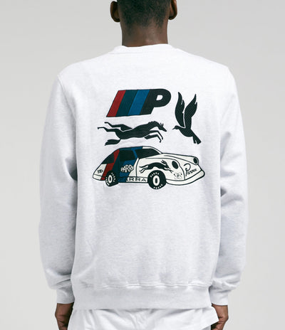 by Parra Parra Racing Team Crewneck Sweatshirt - Ash Grey