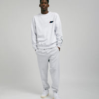 by Parra Parra Racing Team Crewneck Sweatshirt - Ash Grey thumbnail