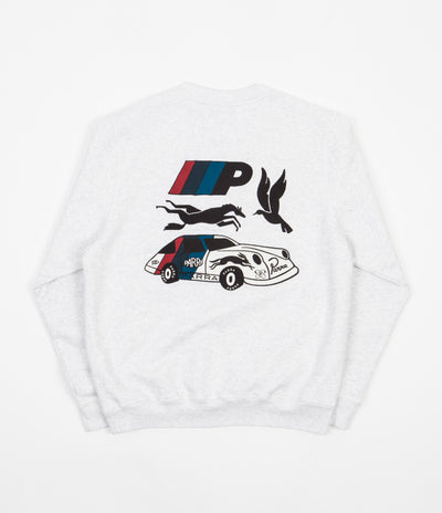 by Parra Parra Racing Team Crewneck Sweatshirt - Ash Grey