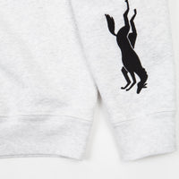 by Parra Parra Racing Team Crewneck Sweatshirt - Ash Grey thumbnail