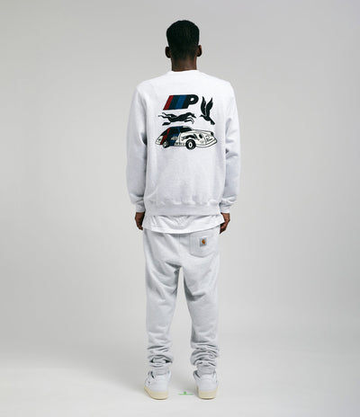 by Parra Parra Racing Team Crewneck Sweatshirt - Ash Grey