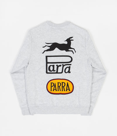 by Parra Racing Fox Crewneck Sweatshirt - Ash