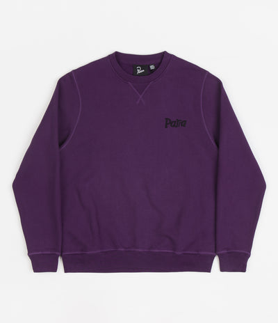 by Parra Rushed Sugar Crewneck Sweatshirt - Purple