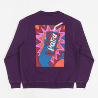 by Parra Rushed Sugar Crewneck Sweatshirt - Purple thumbnail