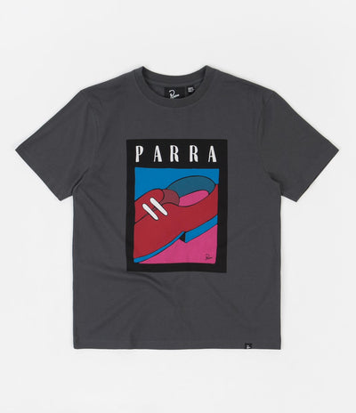 by Parra Shoe Repair T-Shirt - Asphalt Grey