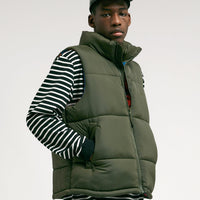 by Parra Sitting Pear Puffer Vest - Olive thumbnail