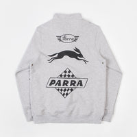 by Parra Sponsored Quarter Zip Sweatshirt - Ash Grey thumbnail