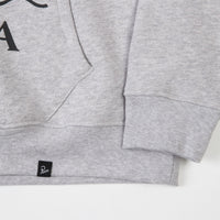 by Parra Sponsored Quarter Zip Sweatshirt - Ash Grey thumbnail