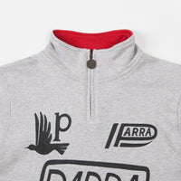 by Parra Sponsored Quarter Zip Sweatshirt - Ash Grey thumbnail