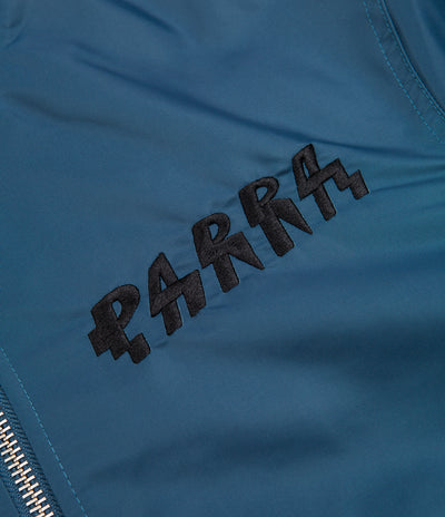 by Parra Stacked Pets Varsity Jacket - Teal