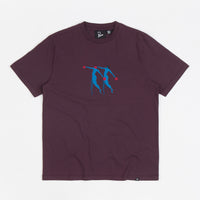 by Parra Step Sequence T-Shirt - Aubergine thumbnail