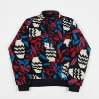 by Parra Still Life With Plant Sherpa Fleece Sweatshirt - Multi Colour thumbnail