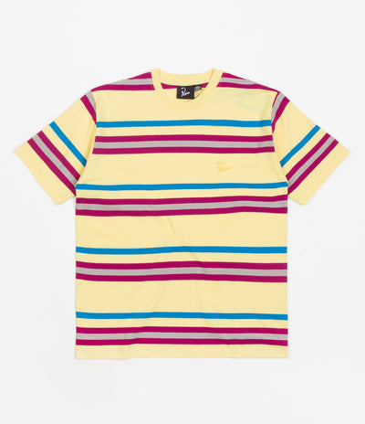 by Parra Stripeys T-Shirt - Cream