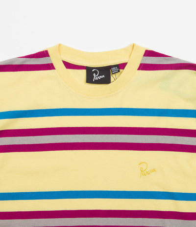 by Parra Stripeys T-Shirt - Cream