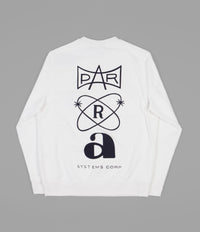 by Parra Systems Logo Crewneck Sweatshirt - White | Flatspot