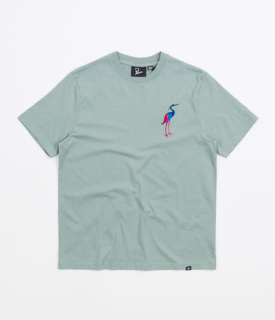 by Parra The Common Crane T-Shirt - Pistache