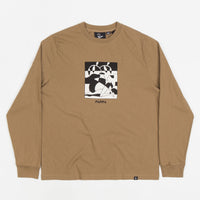 by Parra The Lost Seeds Long Sleeve T-Shirt - Camel thumbnail