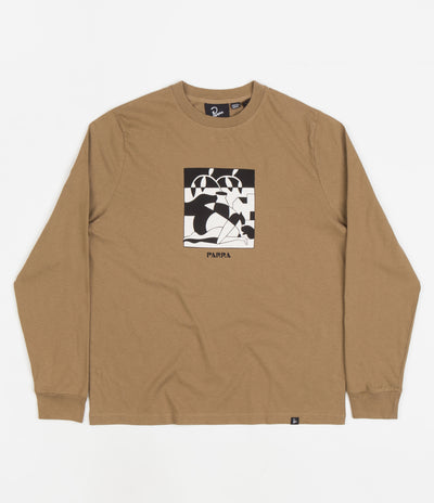 by Parra The Lost Seeds Long Sleeve T-Shirt - Camel