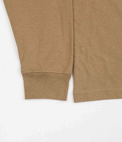 by Parra The Lost Seeds Long Sleeve T-Shirt - Camel