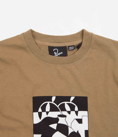 by Parra The Lost Seeds Long Sleeve T-Shirt - Camel