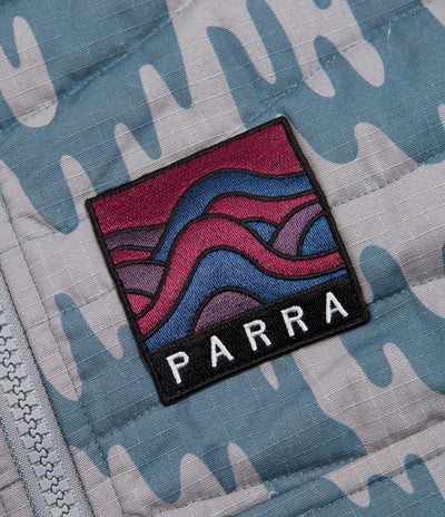 by Parra Tremor Pattern Vest - Alloy Grey