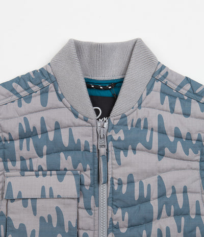 by Parra Tremor Pattern Vest - Alloy Grey