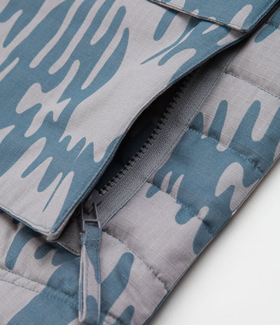 by Parra Tremor Pattern Vest - Alloy Grey