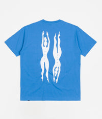 by Parra Under Water T-Shirt - Greek Blue