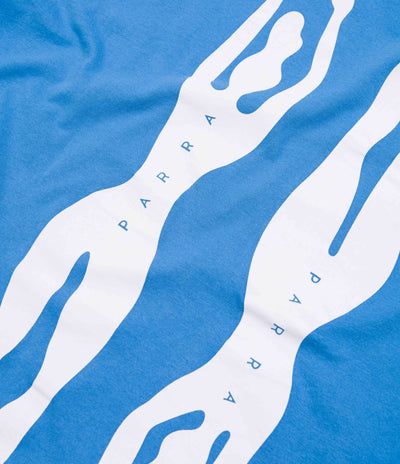 by Parra Under Water T-Shirt - Greek Blue