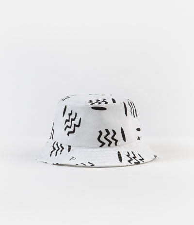 by Parra Vases Bucket Hat - White