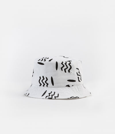 by Parra Vases Bucket Hat - White