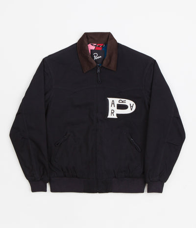 by Parra Worked P Jacket - Navy Blue