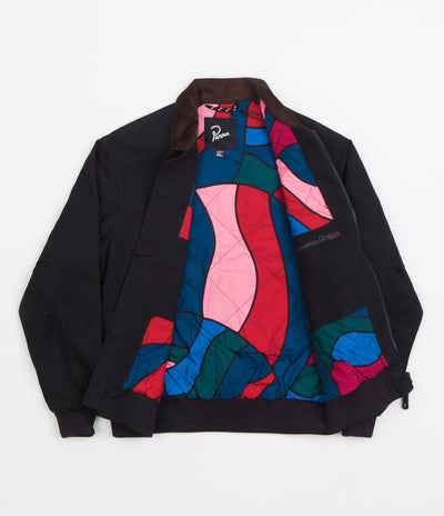 by Parra Worked P Jacket - Navy Blue