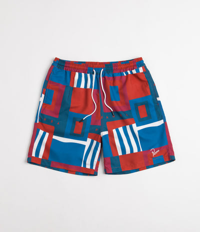 by Parra Hot Springs Pattern Swim Shorts - Multi