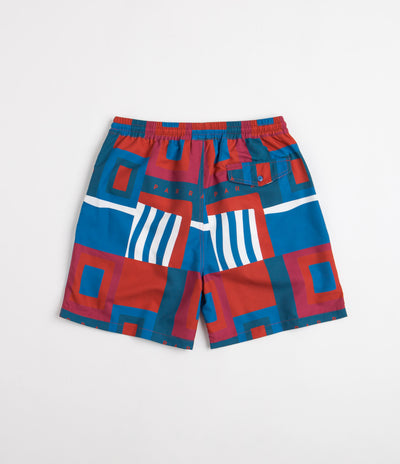 by Parra Hot Springs Pattern Swim Shorts - Multi