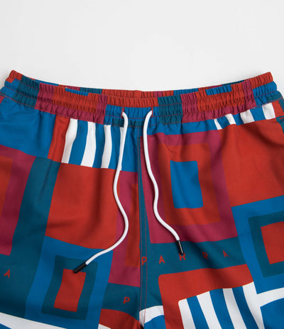 by Parra Hot Springs Pattern Swim Shorts - Multi