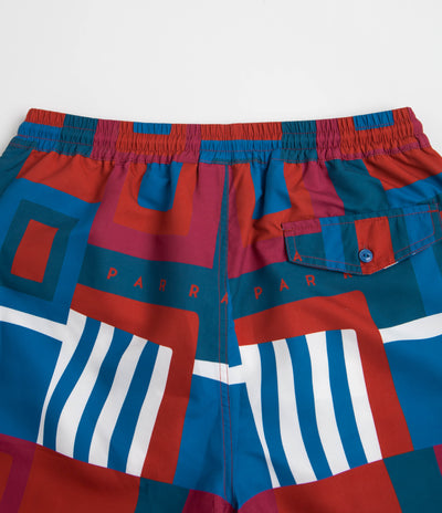 by Parra Hot Springs Pattern Swim Shorts - Multi