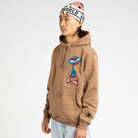 by Parra World Balance Hoodie - Camel thumbnail