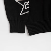 Bye Jeremy Star Crewneck Sweatshirt - Black thumbnail