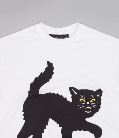 Call Me 917 Black Cat T-Shirt - White